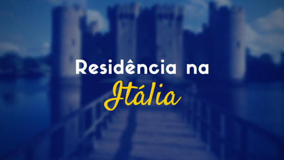 residência na Itália para cidadania