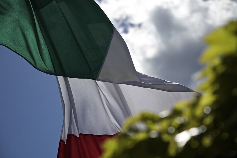 bandeira da cidadania italiana